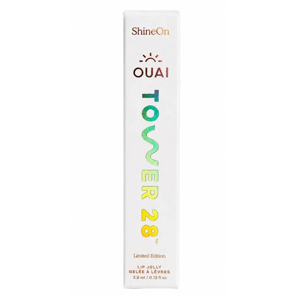 Tower 28 x OUAI ShineOn Lip Jelly Limited Edition St. Barts Gloss 3.9ml 0.13oz